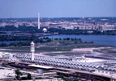 national airport exterior