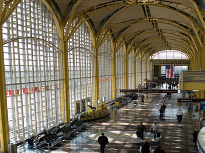 national airport exterior